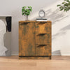Sideboard Fili aus geräucherter Eiche 60x30x70cm (Holz)