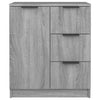 Graues Sideboard Fili 60x30x70cm (Holz)