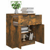 Sideboard Zaide aus geräucherter Eiche 60x30x70cm (Holz)