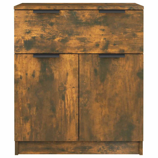 Sideboard Zaide aus geräucherter Eiche 60x30x70cm (Holz)