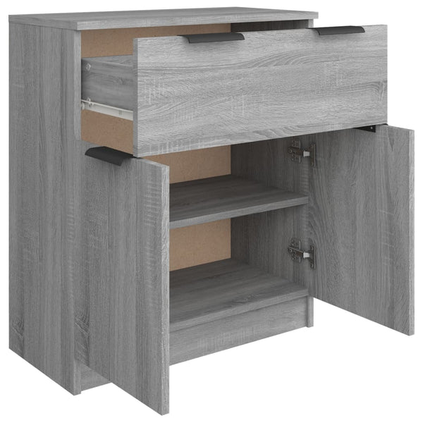 Graues Sideboard Zaide 60x30x70cm (Holz)