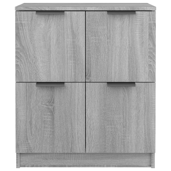 Graues Sideboard Candefia 60x30x70cm (Holz)
