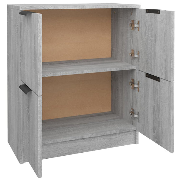 Graues Sideboard Candefia 60x30x70cm (Holz)