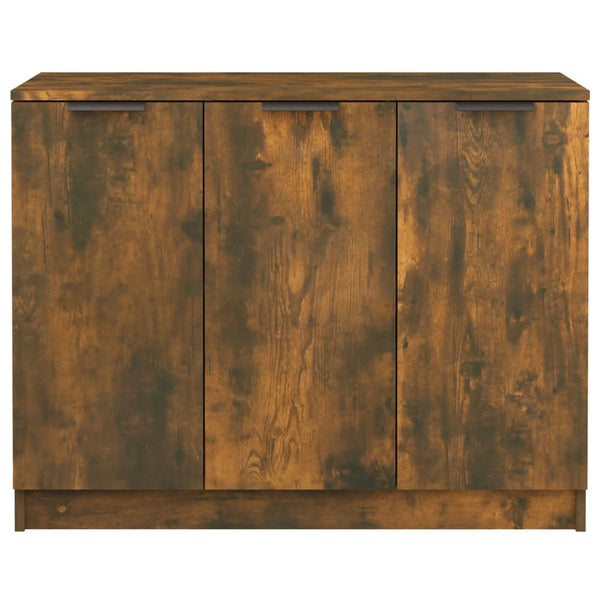 Räuchereiche Sideboard Nastaca 90,5x30x70cm (Holz)