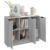 Graues Sideboard Nastaca 90,5x30x70cm (Holz)