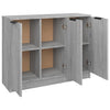 Graues Sideboard Nastaca 90,5x30x70cm (Holz)