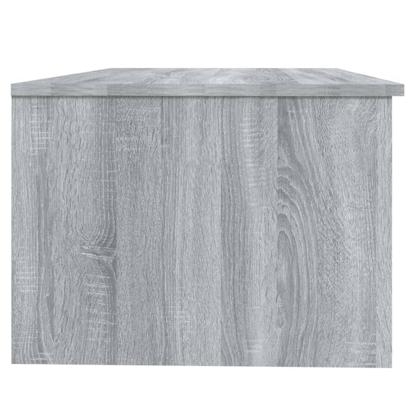 Grauer Couchtisch Melentea 102x50x36cm (Holz)