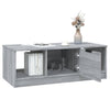 Grauer Couchtisch Melentea 102x50x36cm (Holz)