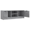Graues TV-Möbel Amoreia 102x35x36,5cm (Holz)
