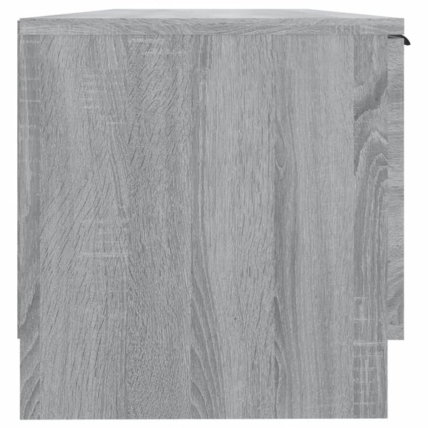 Graues TV-Möbel Amoreia 102x35x36,5cm (Holz)
