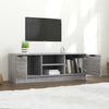 Graues TV-Möbel Amoreia 102x35x36,5cm (Holz)
