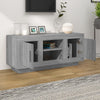 Graues TV-Möbel Dimata 102x35x45cm (Holz)