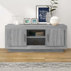 Graues TV-Möbel Dimata 102x35x45cm (Holz)