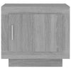 Grauer Couchtisch Greblea 51x50x45cm (Holz)
