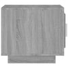 Grauer Couchtisch Greblea 51x50x45cm (Holz)