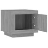 Grauer Couchtisch Greblea 51x50x45cm (Holz)