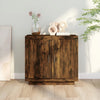 Sideboard Banel Rauch Eiche 80x40x75cm (Holz)