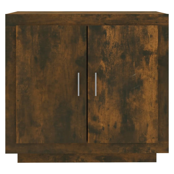 Sideboard Banel Rauch Eiche 80x40x75cm (Holz)