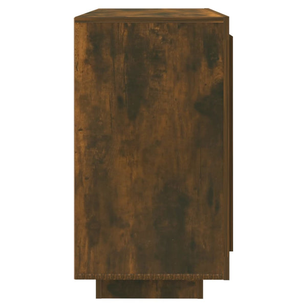 Sideboard Banel Rauch Eiche 80x40x75cm (Holz)