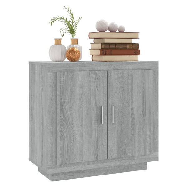 Graues Sideboard Banel 80x40x75cm (Holz)