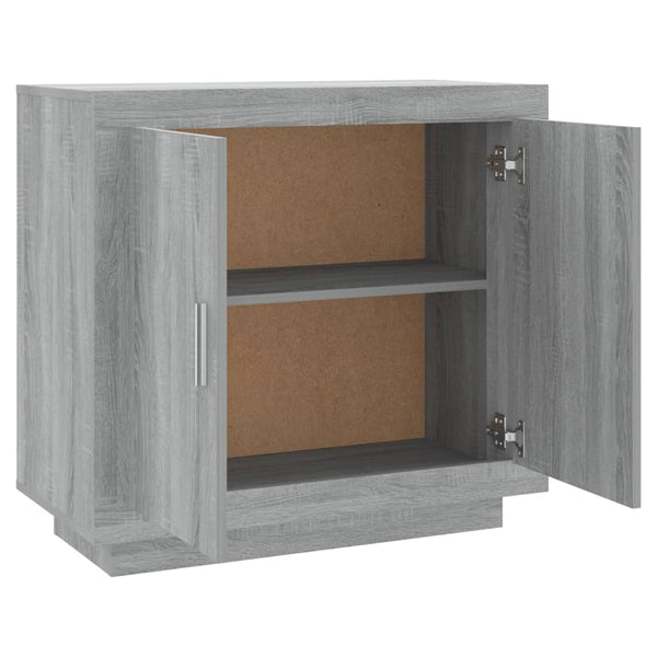 Graues Sideboard Banel 80x40x75cm (Holz)