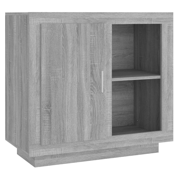 Graues Sideboard Verica 80x40x75cm (Sonoma)