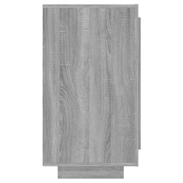 Graues Sideboard Verica 80x40x75cm (Sonoma)