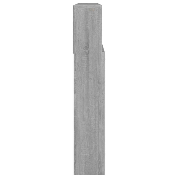 Kopfteil Sonoma Grau mit Stauraum Deulet 220x19x103,5cm