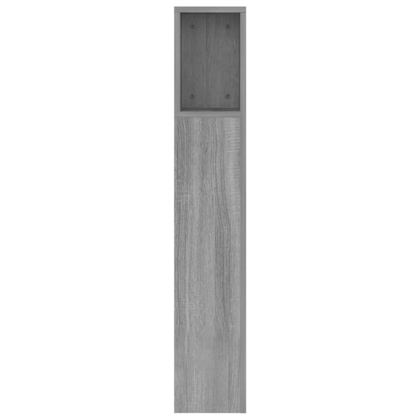 Bettkopfteil mit Stauraum Fila Sonoma Grau 160x18,5x104,5cm