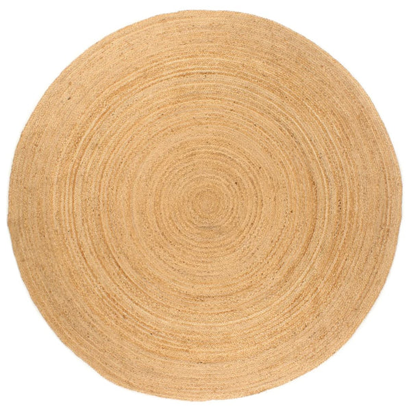 Teppich geflochten Jute Chrisine 240cm (rund)