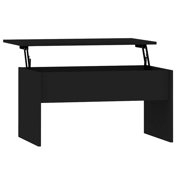 Couchtisch Calance 80x50,5x41,5cm schwarz (Holz)