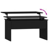Couchtisch Calance 80x50,5x41,5cm schwarz (Holz)