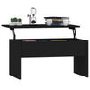 Couchtisch Calance 80x50,5x41,5cm schwarz (Holz)