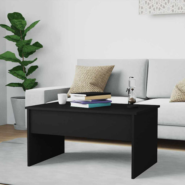Couchtisch Calance 80x50,5x41,5cm schwarz (Holz)