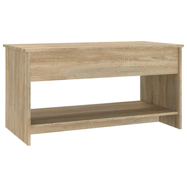 Sonoma-Eiche Couchtisch Neleta 102x50x52,5cm (Holz)