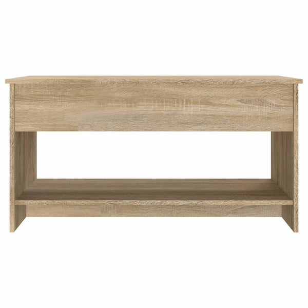 Sonoma-Eiche Couchtisch Neleta 102x50x52,5cm (Holz)