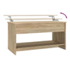 Sonoma-Eiche Couchtisch Neleta 102x50x52,5cm (Holz)