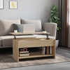 Sonoma-Eiche Couchtisch Neleta 102x50x52,5cm (Holz)