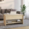 Sonoma Eiche Couchtisch Neleta 80x50x40cm (Holz)