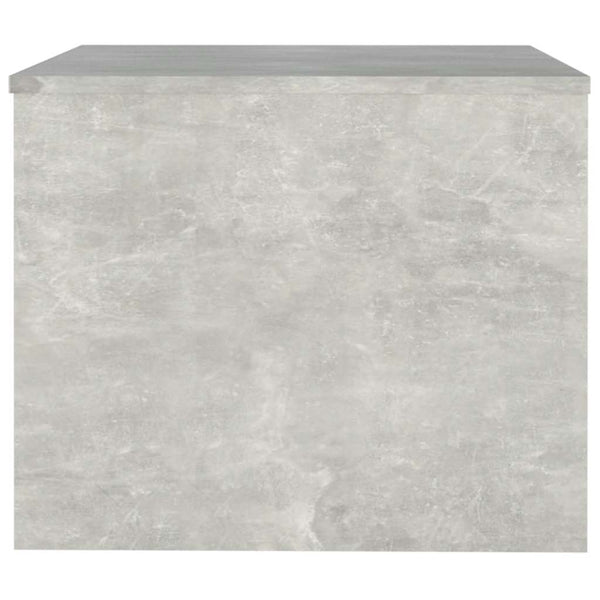 Betongrauer Couchtisch Neleta 80x50x40cm (Holz)