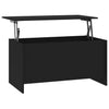 Schwarzer Couchtisch Vespasiean 102x55,5x52,5cm (Holz)
