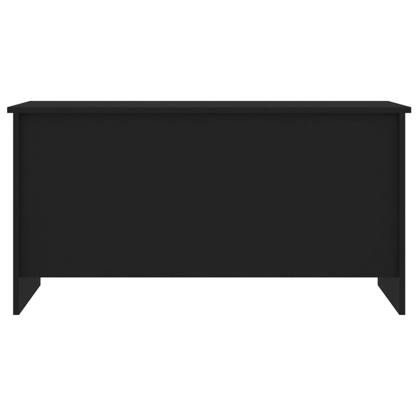 Schwarzer Couchtisch Vespasiean 102x55,5x52,5cm (Holz)