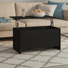 Schwarzer Couchtisch Vespasiean 102x55,5x52,5cm (Holz)