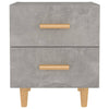 Nachttische Natalia in Betongrau 40x35x47,5cm (2 Stk.)