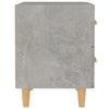 Nachttische Natalia in Betongrau 40x35x47,5cm (2 Stk.)