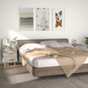 Nachttische Natalia in Betongrau 40x35x47,5cm (2 Stk.)