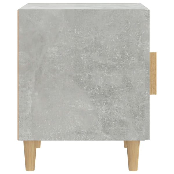 Nachttisch Acy, Betongrau (Holz)
