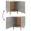 Nachttisch Acy, Betongrau (Holz)