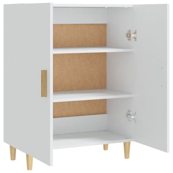 Valkoinen senkki Eugene 70x34x90cm (puinen)