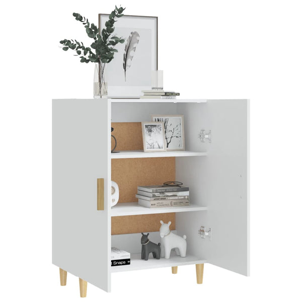Valkoinen senkki Eugene 70x34x90cm (puinen)